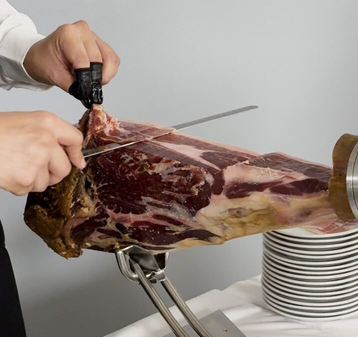 Cortador de jamón en Alicante — Degustación Maximiliano en Eurostars Centrum