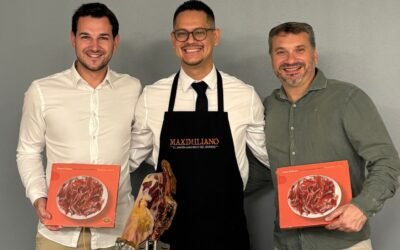 Corte a cuchillo para Maximiliano de Jabugo en Valencia — Hospes Palau del Mar