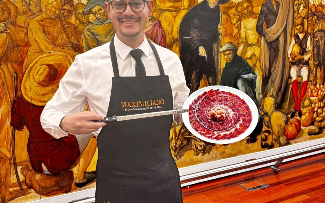 Santander nos recibió con el mejor jamón: Evento Maximiliano en Hotel Bahía